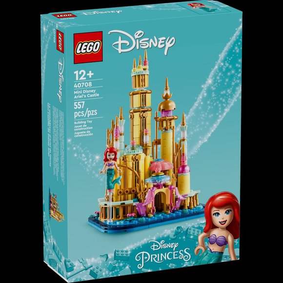 LEGO Disney 40708 Mini Ariels Castle New NIB Little Mermaid in Hand - Picture 9 of 11